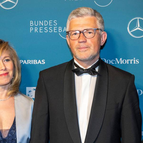 Melnyk und Frau Presseball