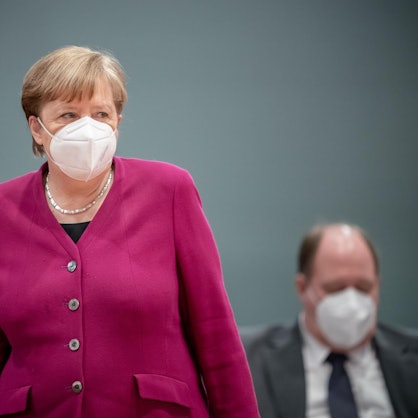 Merkel Corona Meeting