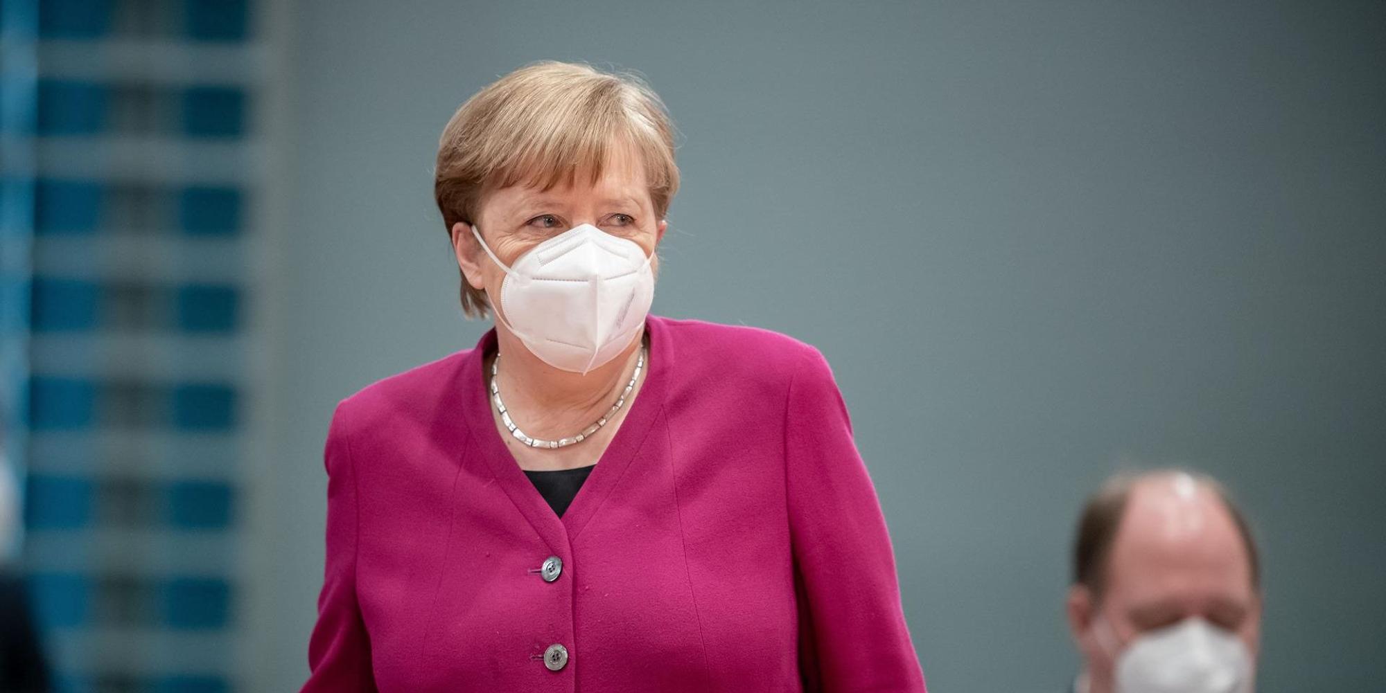 Merkel Corona Meeting