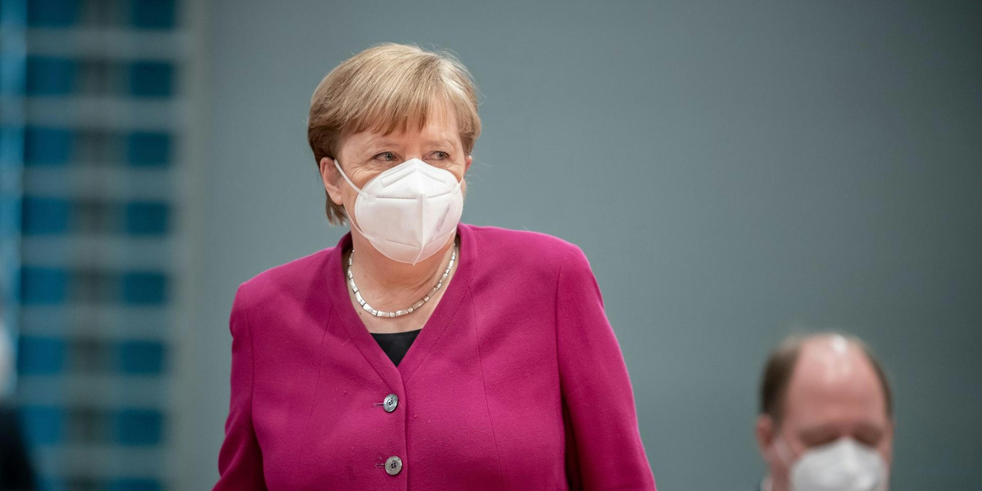 Merkel Corona Meeting