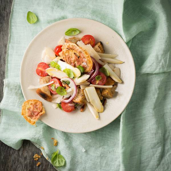 Salat mit Pancetta