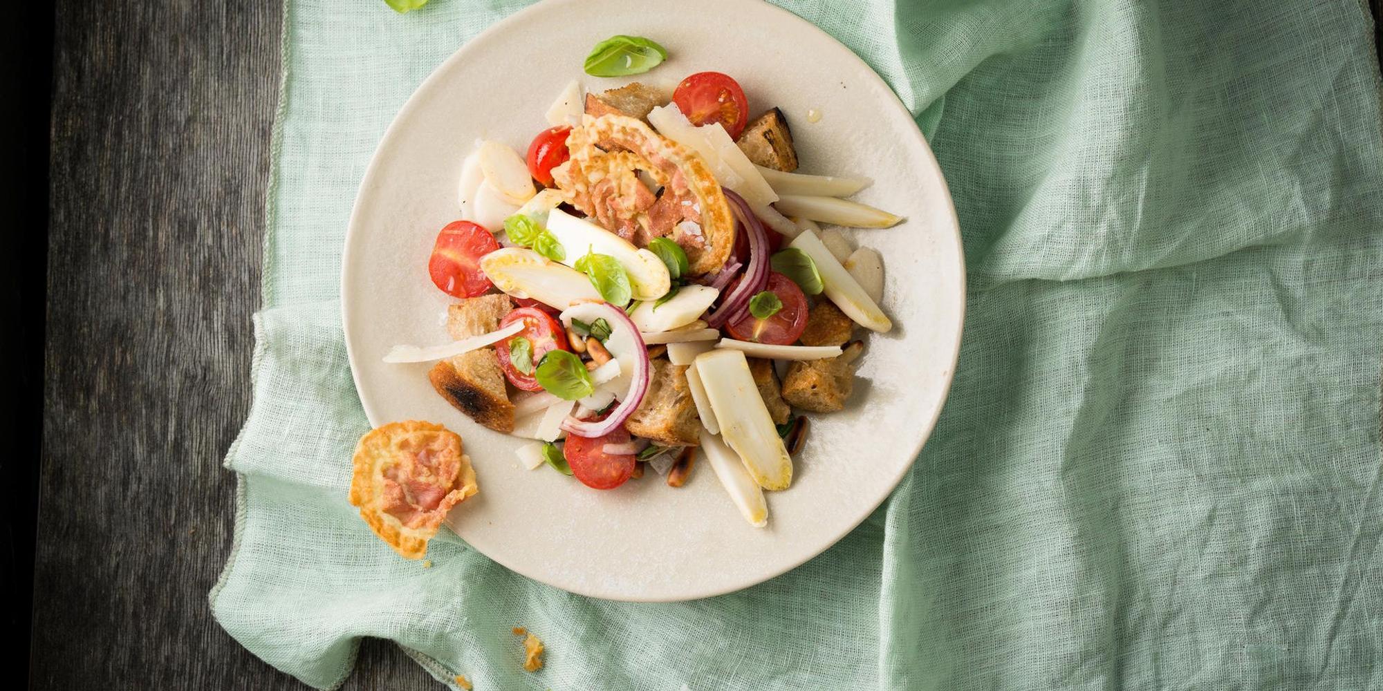 Salat mit Pancetta