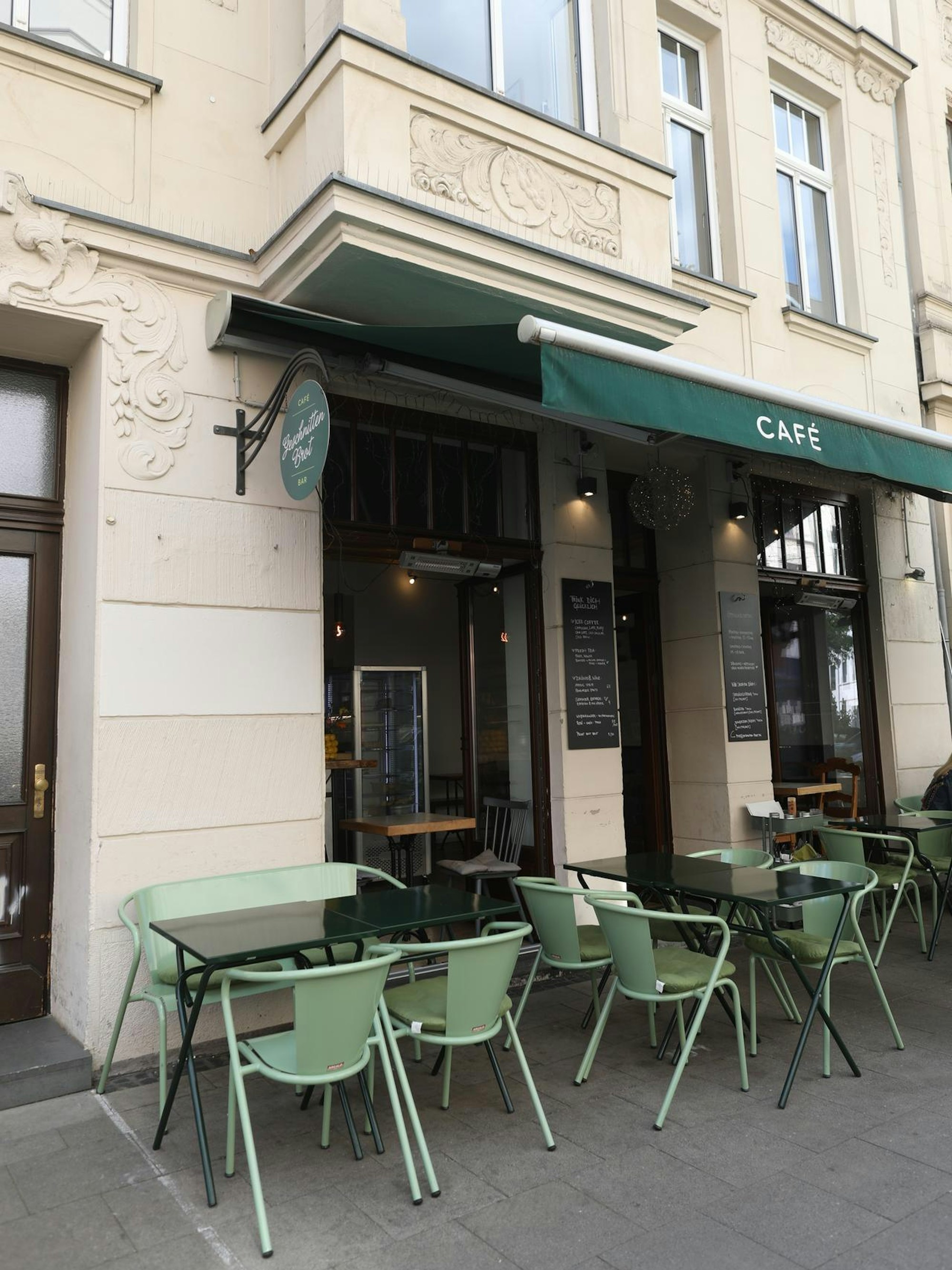 geschnitten brot aussen hoch