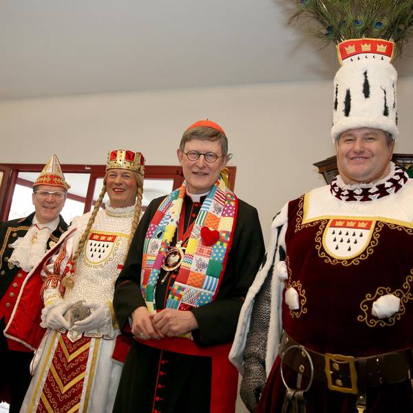 Dreigestirn beim Kardinal
