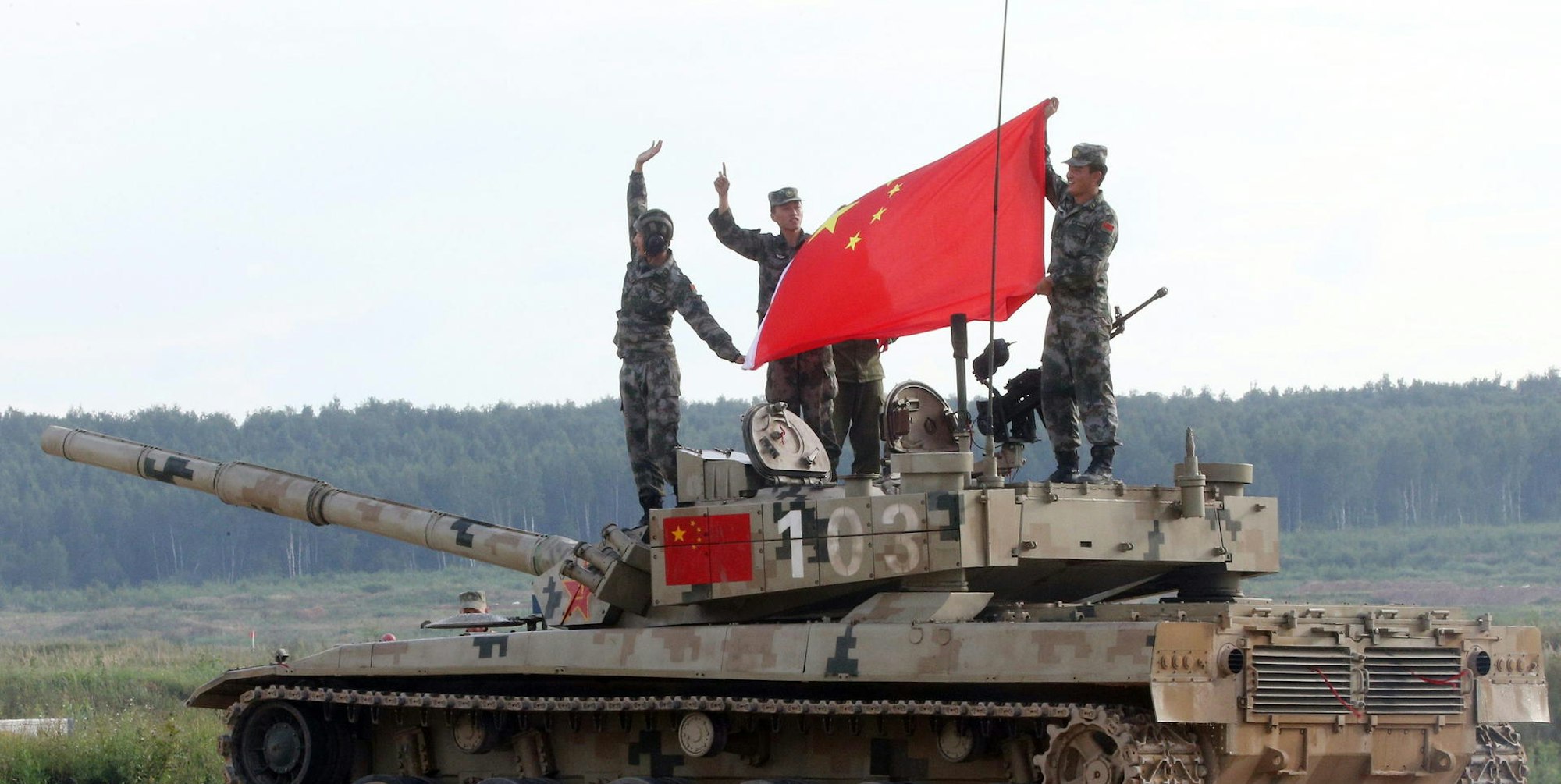 China Militär DPA 170822