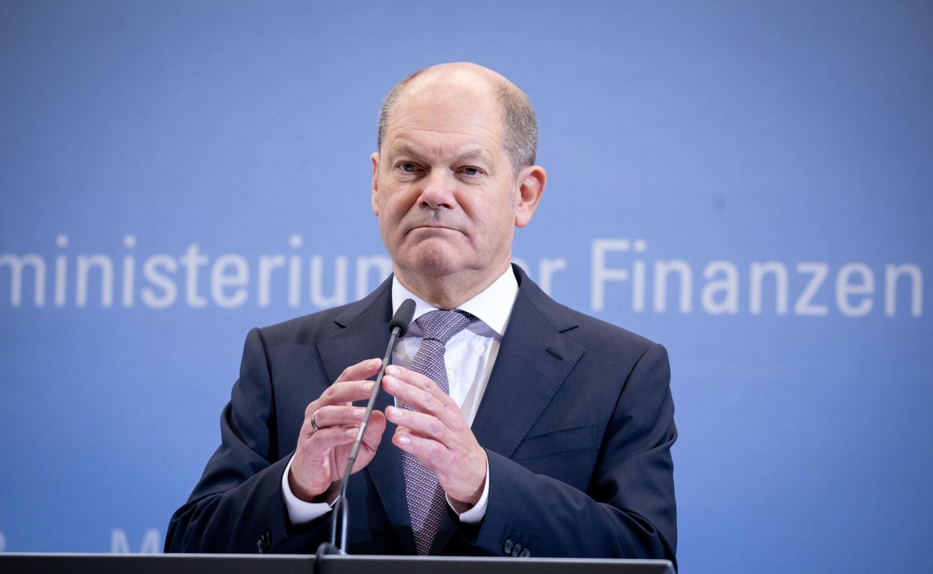 olaf scholz finanzminister