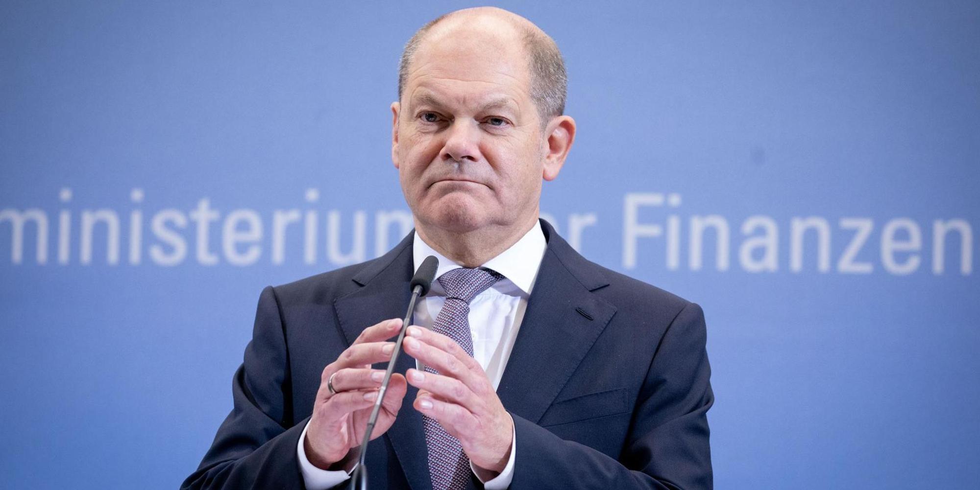 olaf scholz finanzminister