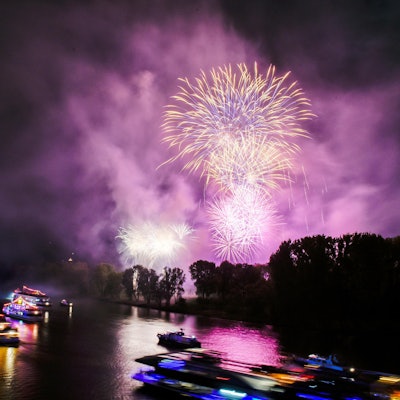 Rhein in Flammen