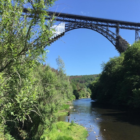 sommerserie wupper Bild 2 - Müngstener Brücke