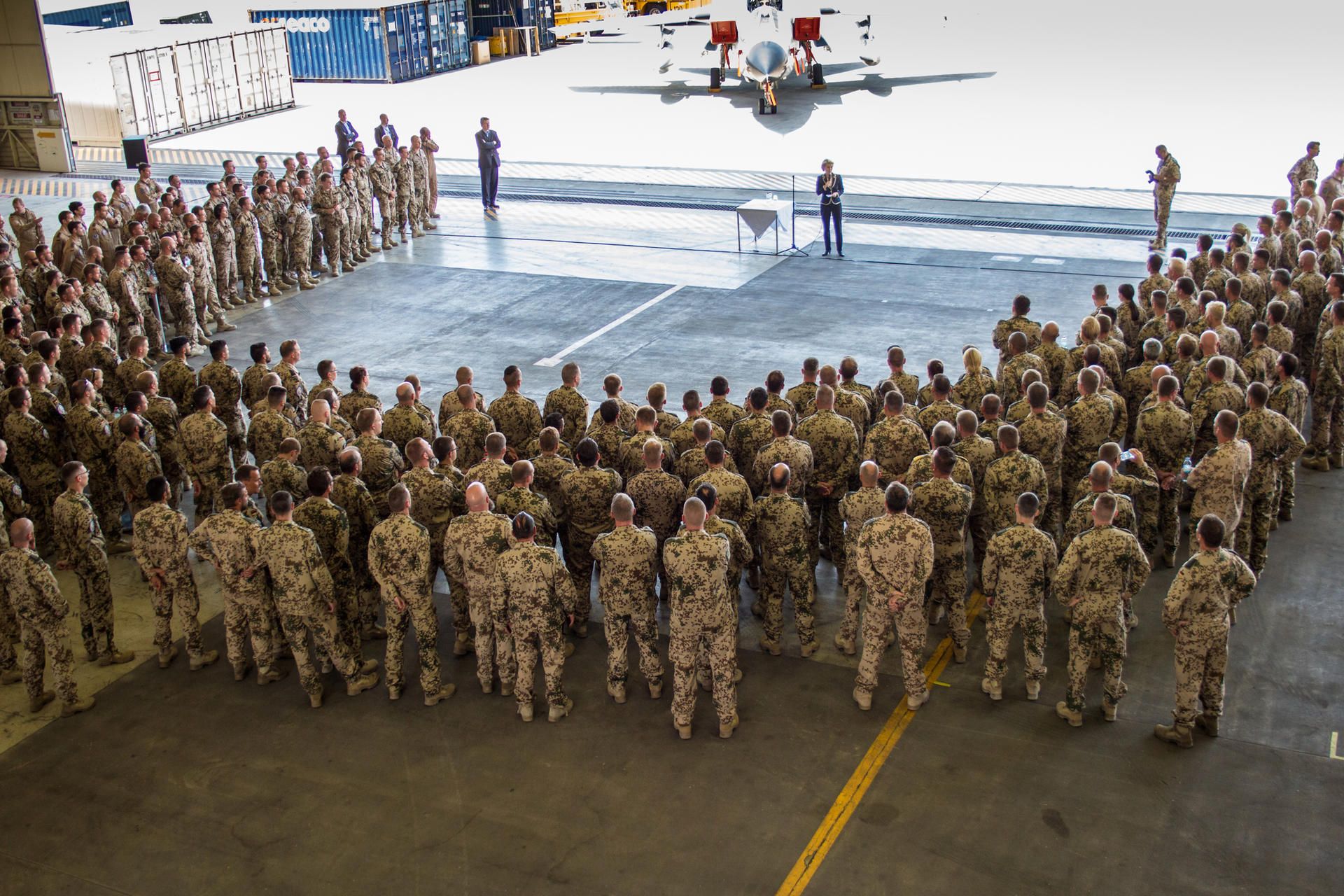 Bundeswehr Versammlung