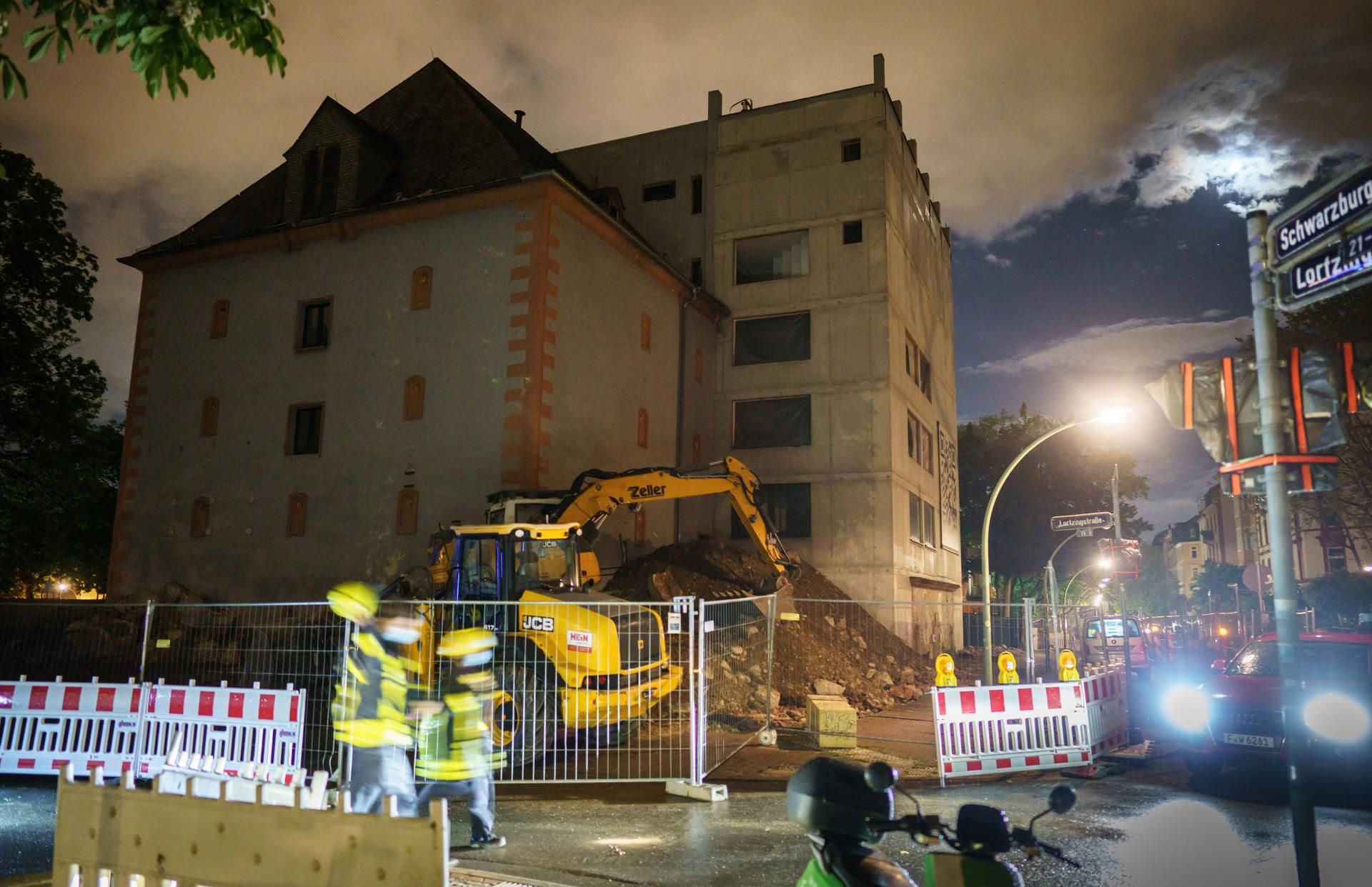 Frankfurt Bombe Sprengung