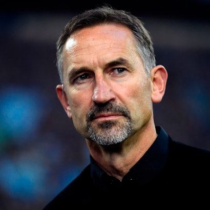 Achim Beierlorzer grimmig