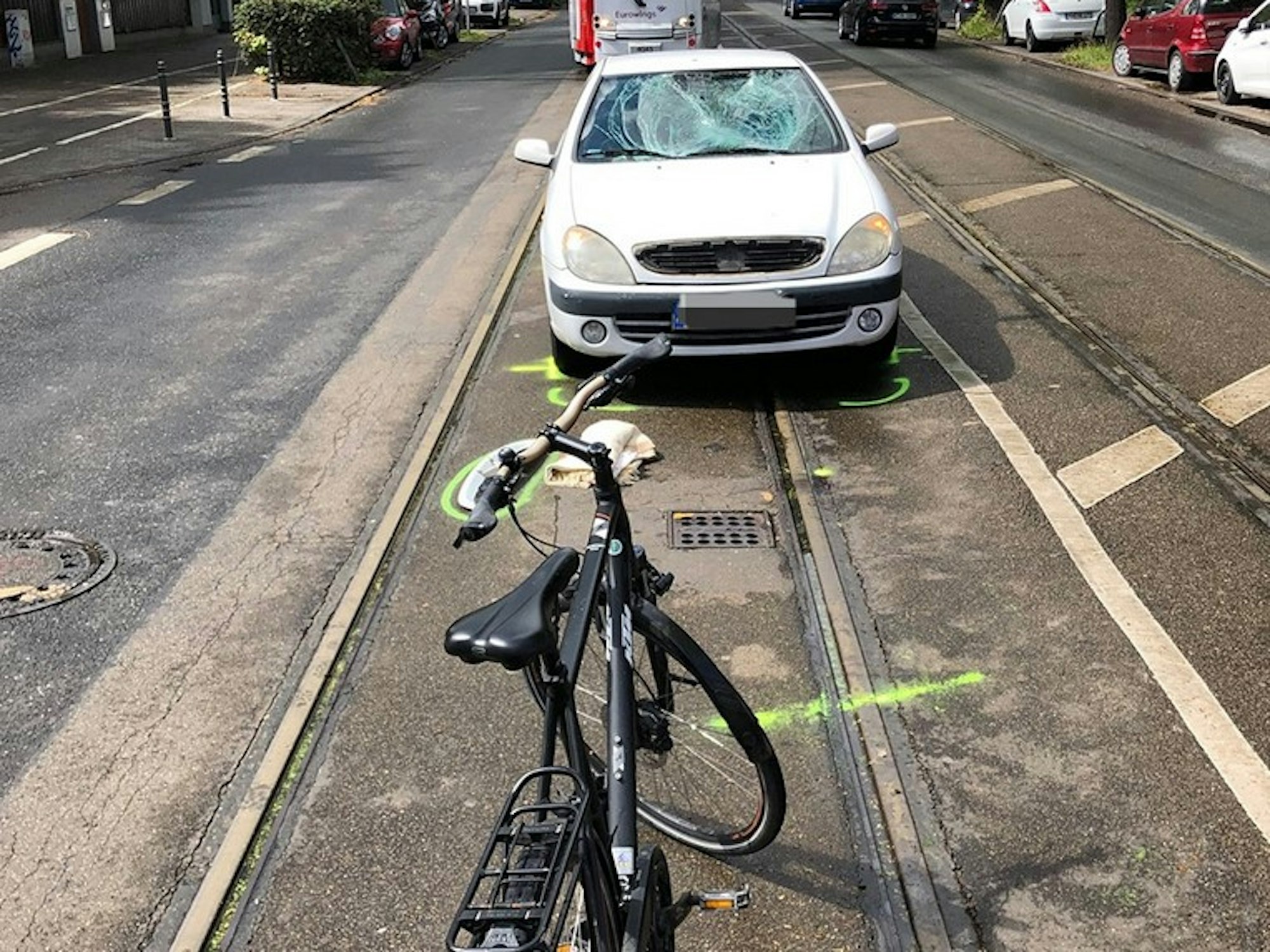Unfall Dürener Straße