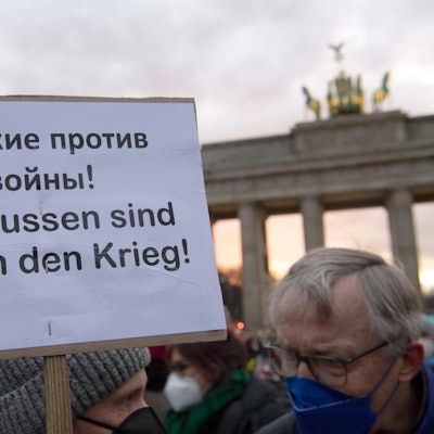 Russen sind gegen den Krieg