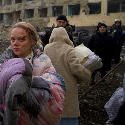 Ukrainerin Mariupol 090322