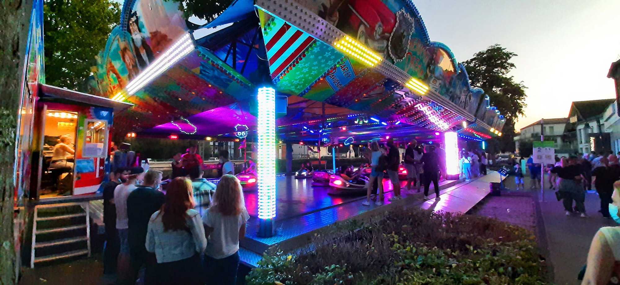 OV Stadtfest Autoscooter