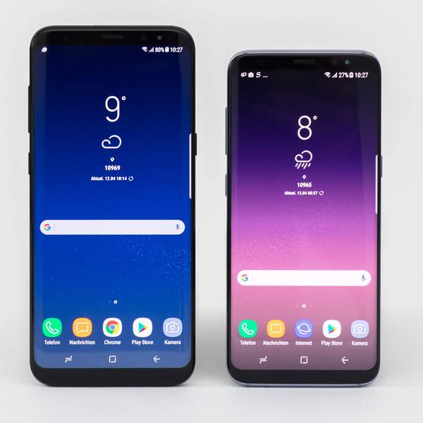 Samsung Galaxy S8 und S8+