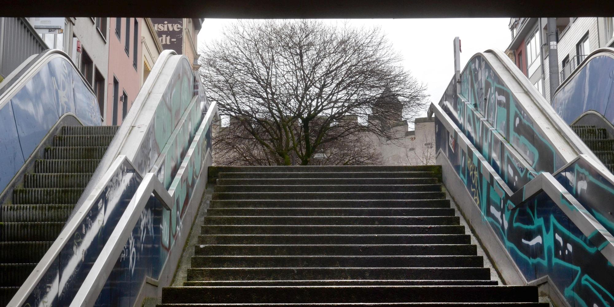 Rolltreppe