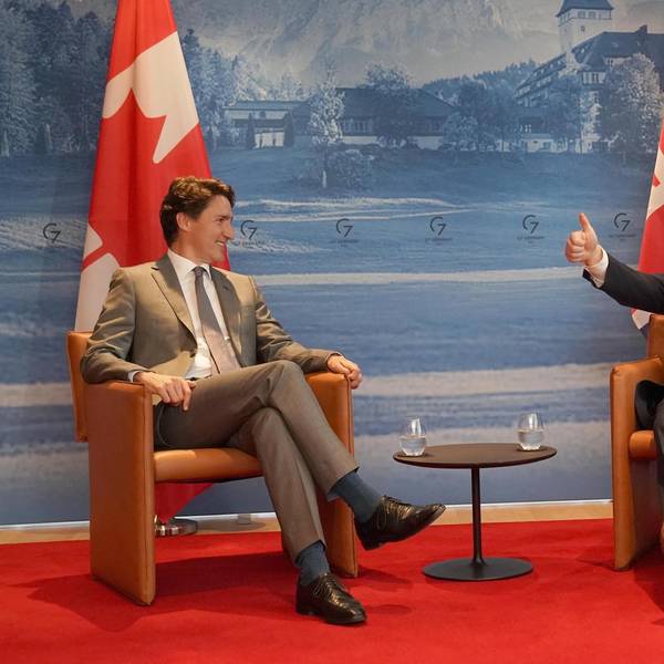 johnson trudeau