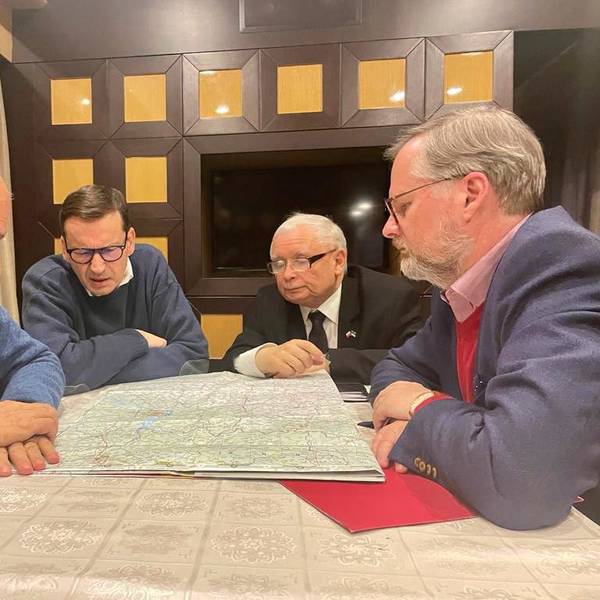 Morawiecki in Kiew 160322