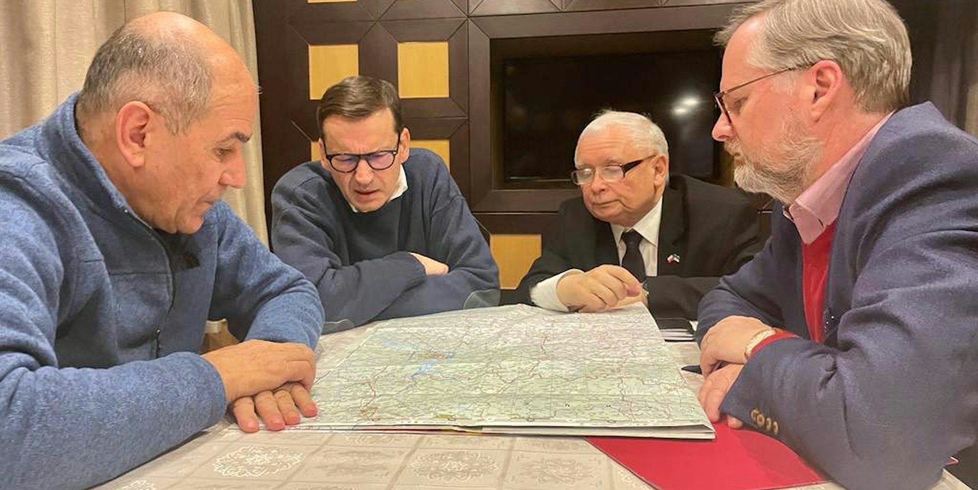 Morawiecki in Kiew 160322