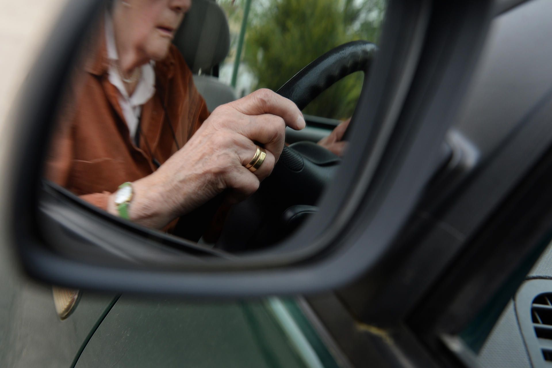 Senior am Steuer