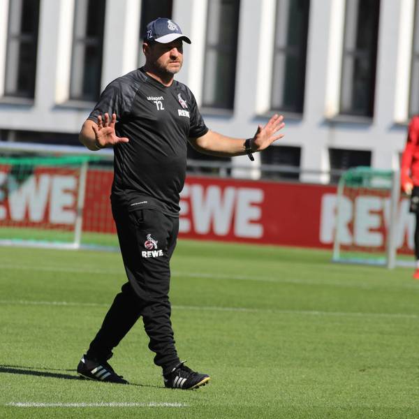 Training beim 1. FC Köln Baumgart