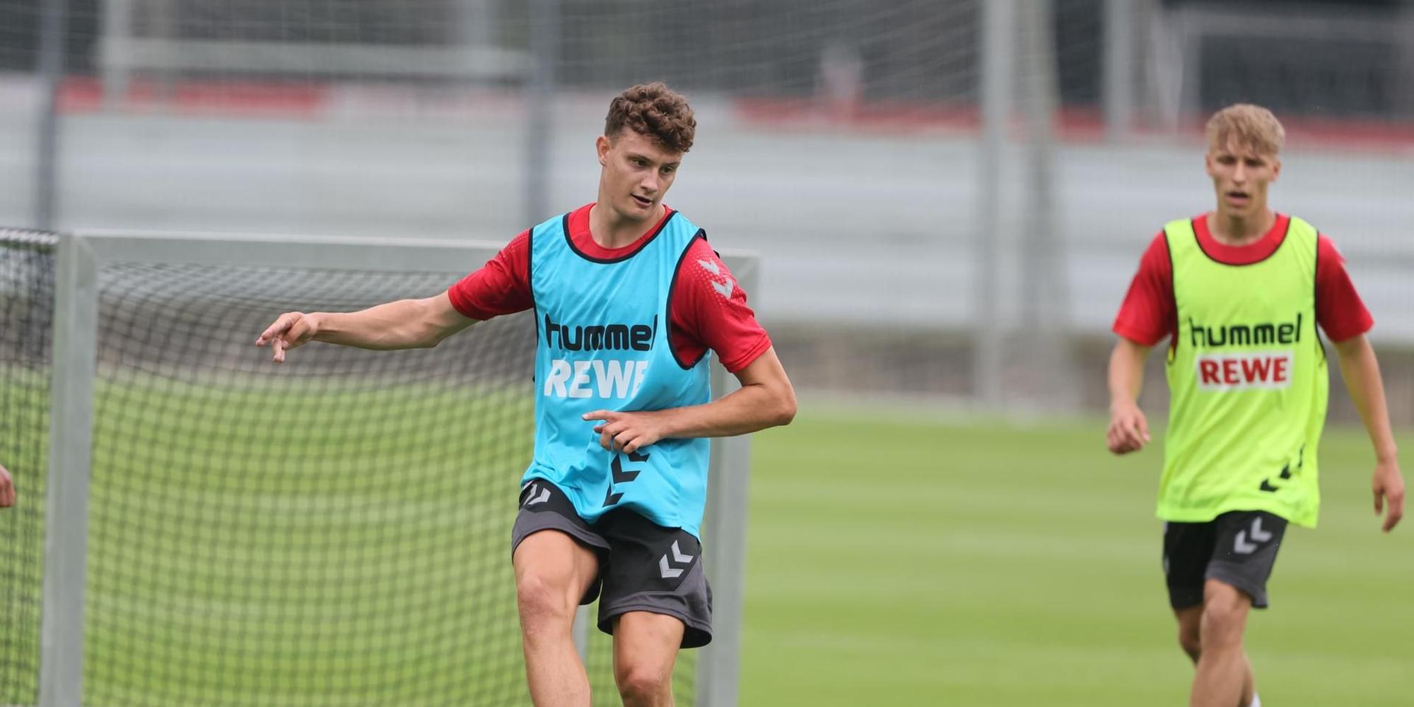 Eric Martel beim Trainig