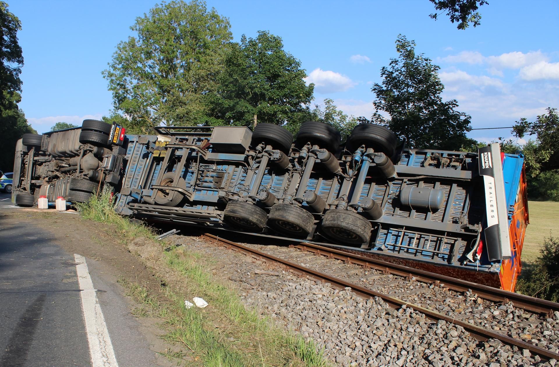 Lkw Warstein Gleise