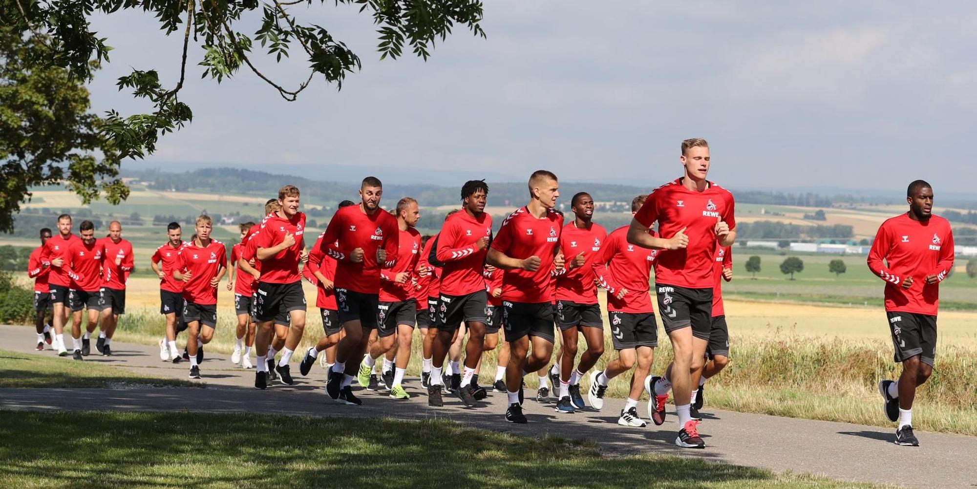 Auslaufen beim 1. FC Köln