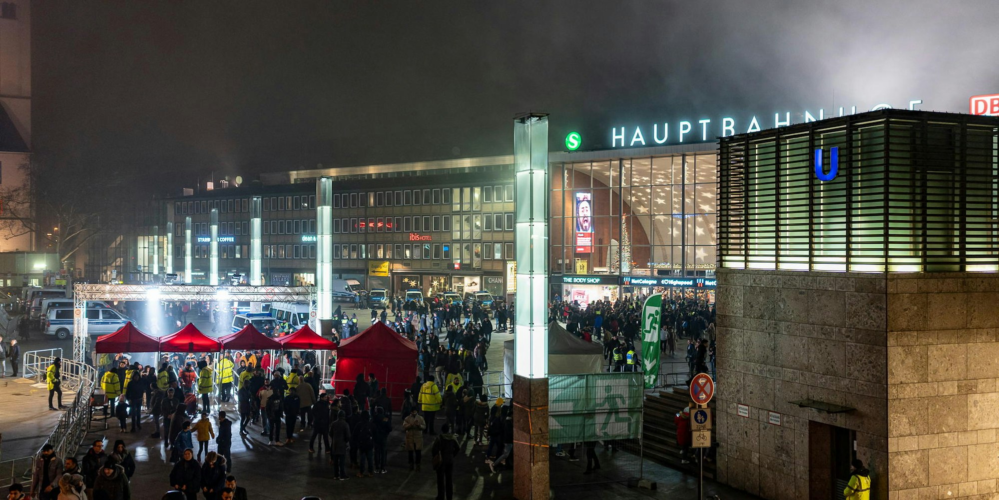 Silvester Köln Bahnhof