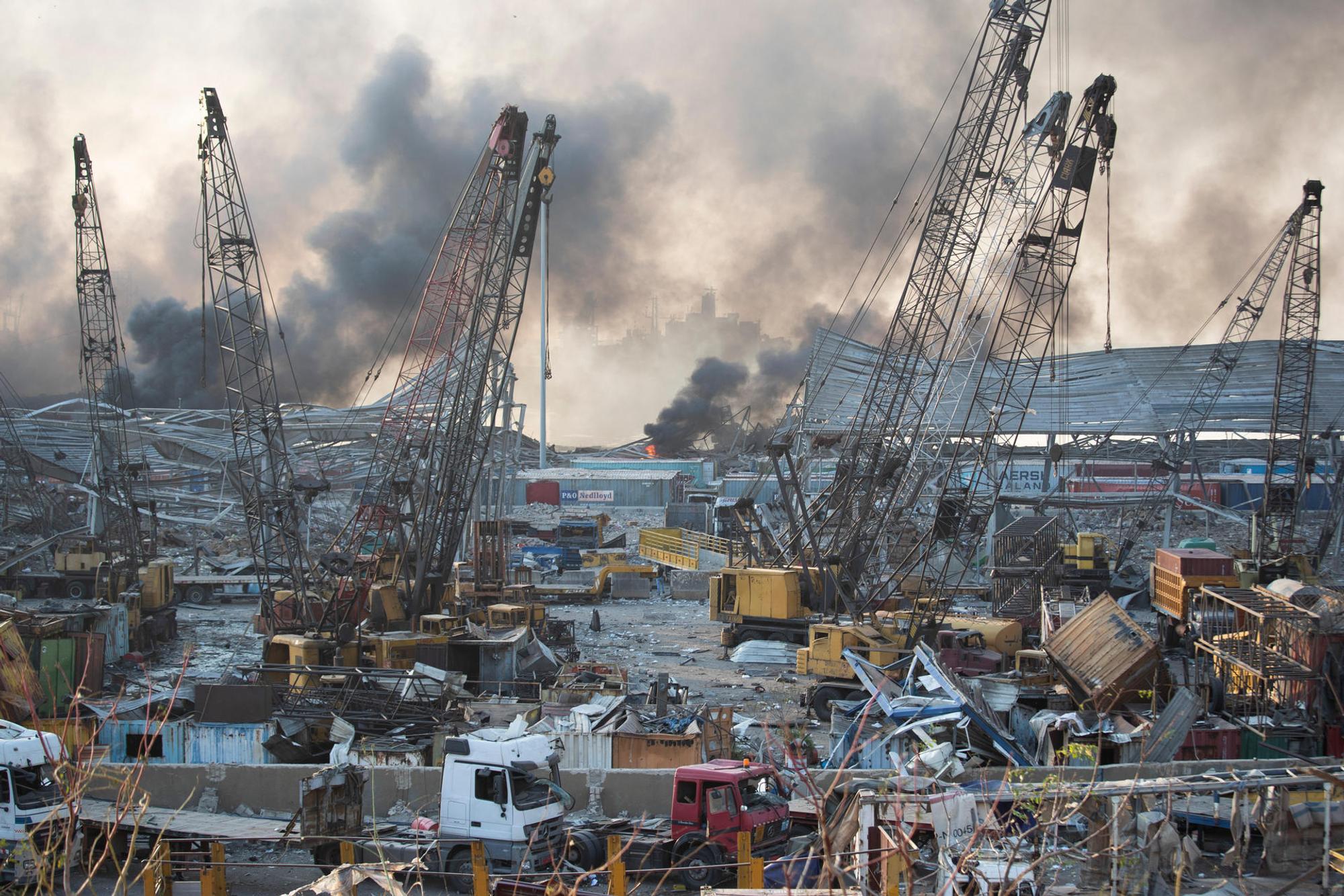 Beirut Explosion day after