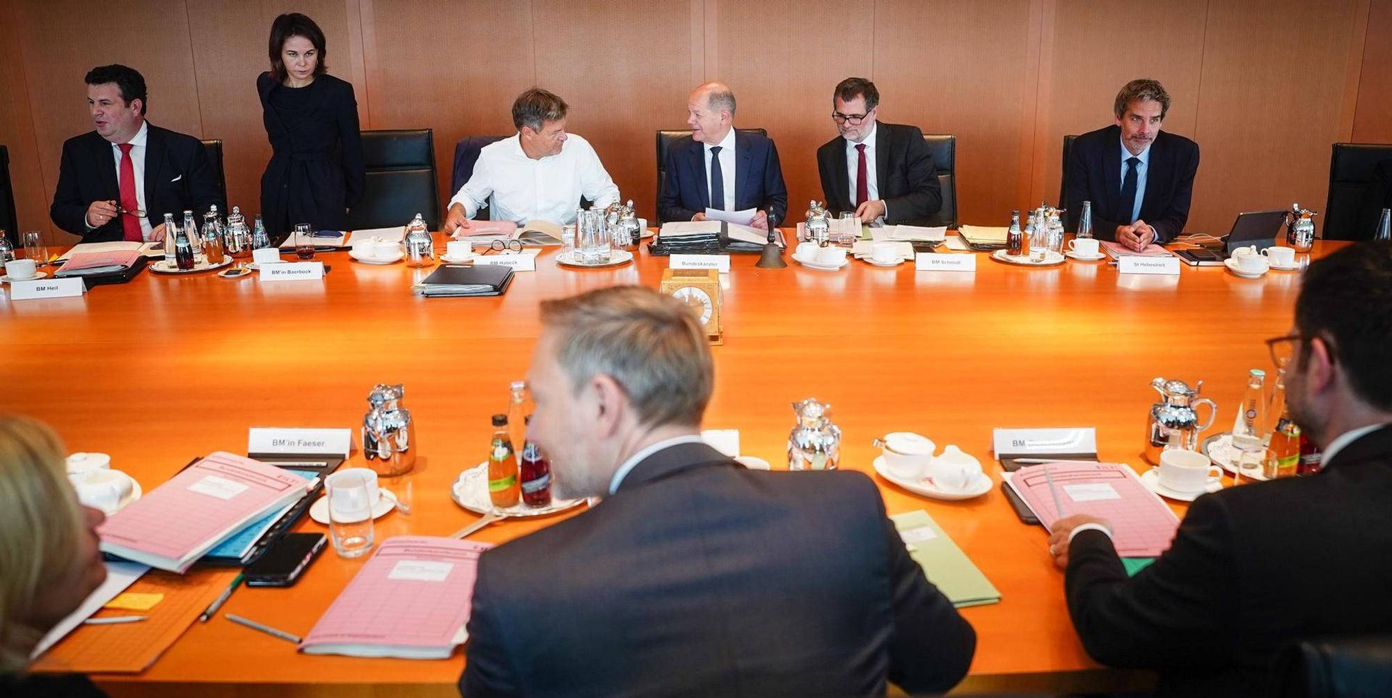 Bundeskabinett Bürgergeld