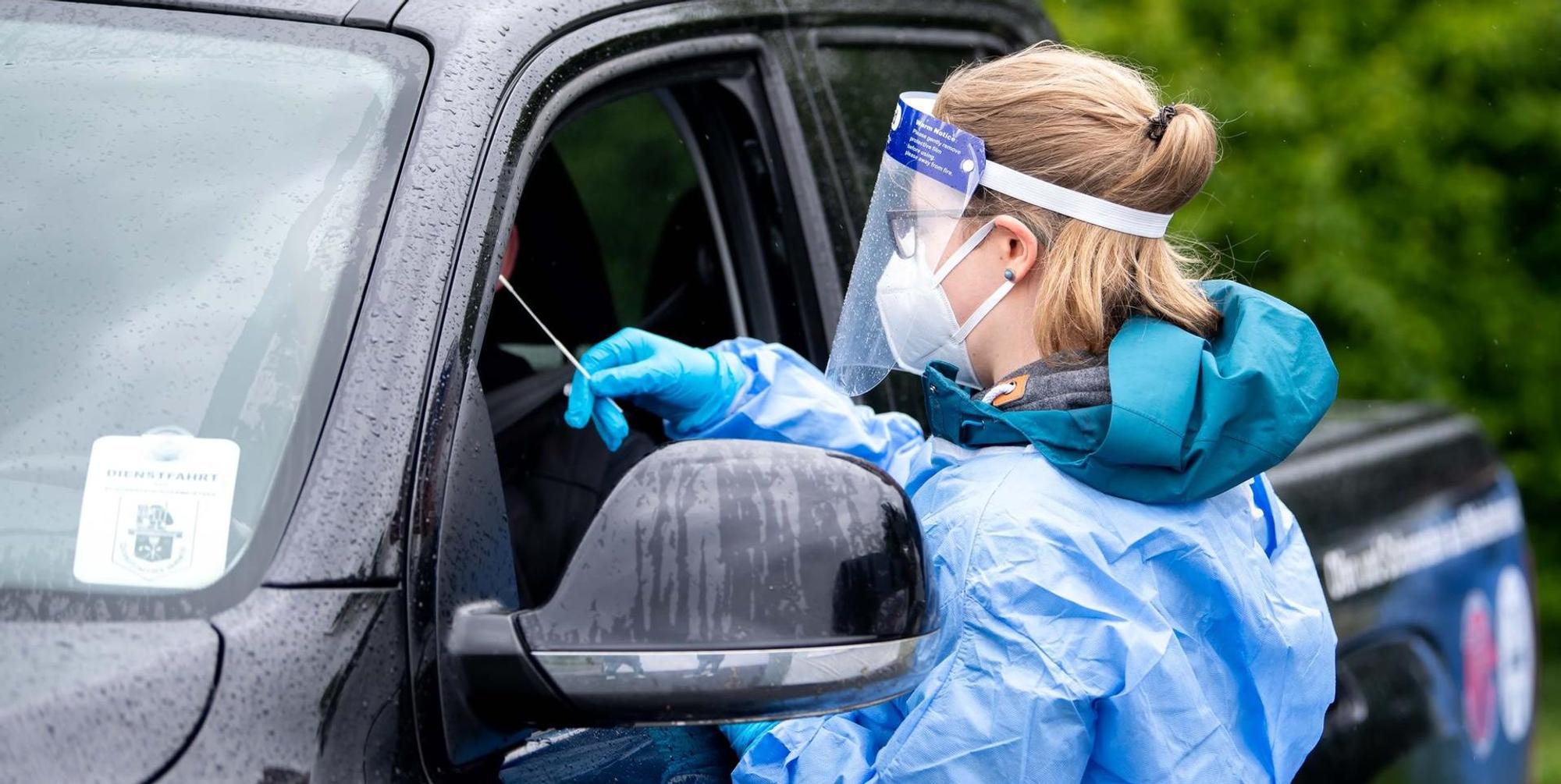 Drive-in-Schnelltest
