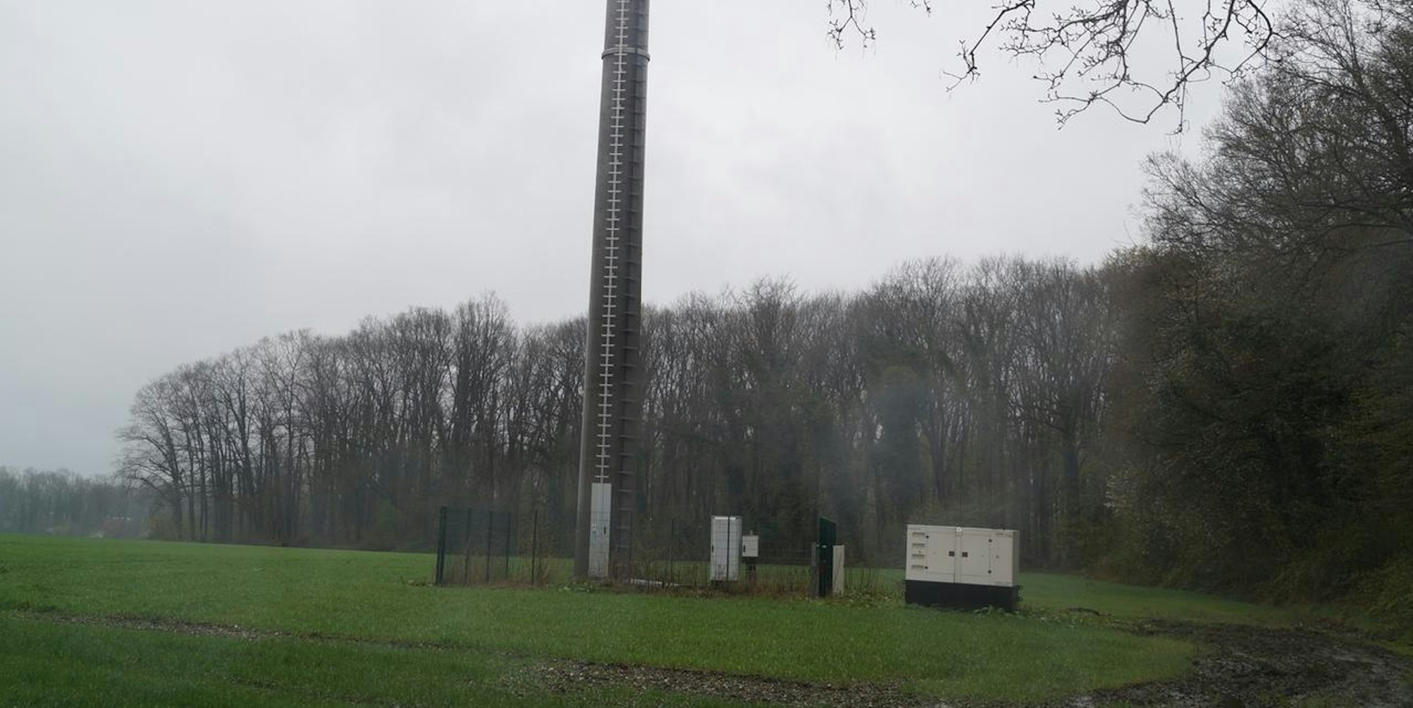 Funktmast Vodafone Kerpen-Horrem Diesel