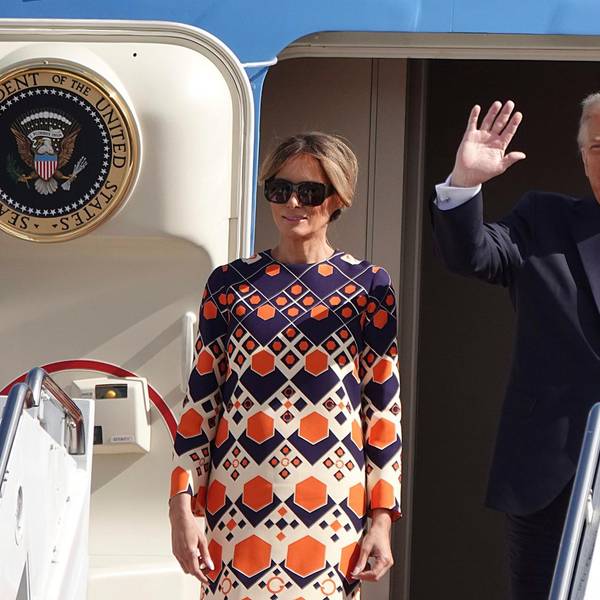 Trump Melania Abschied Florida