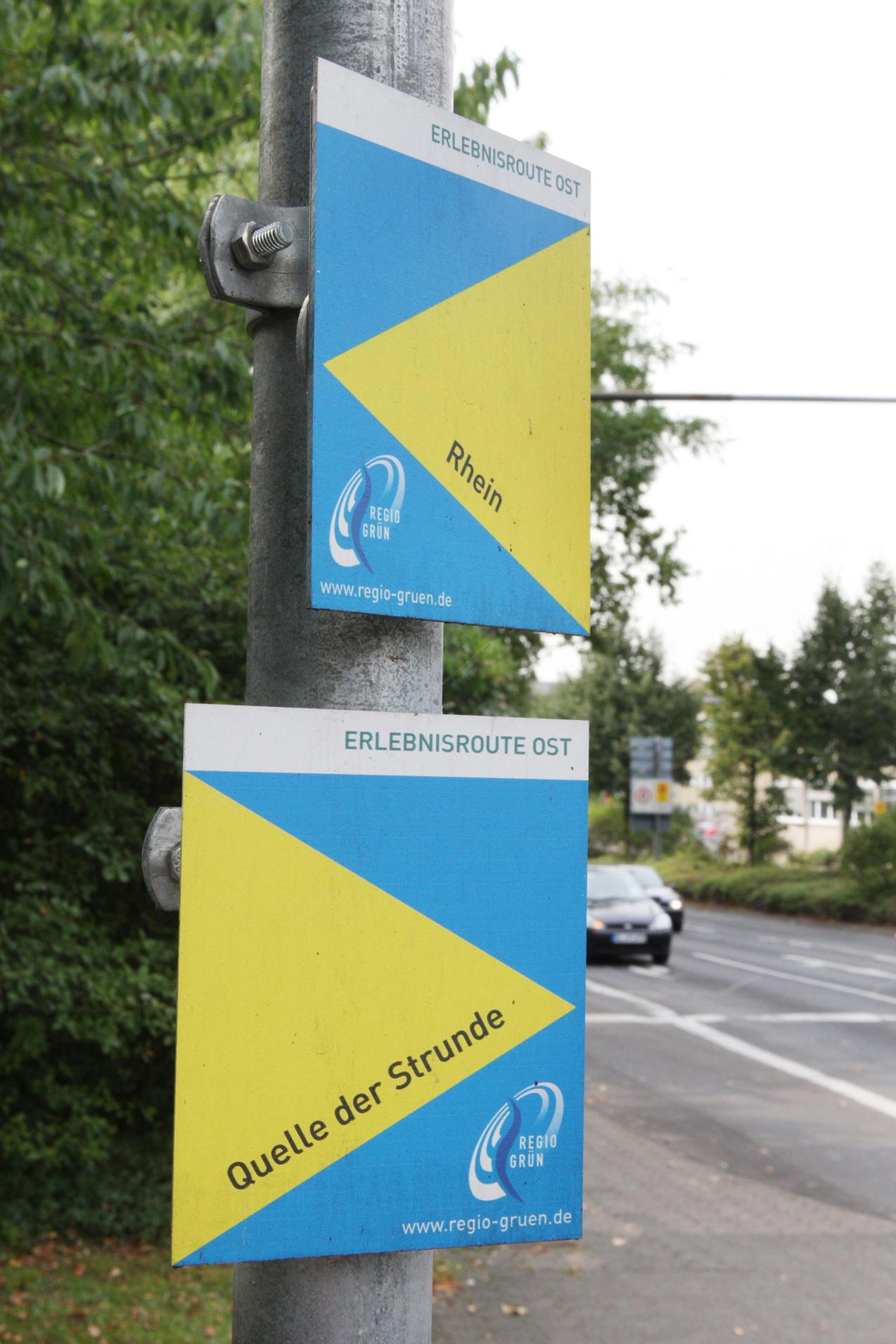 Strundeweg Schilder
