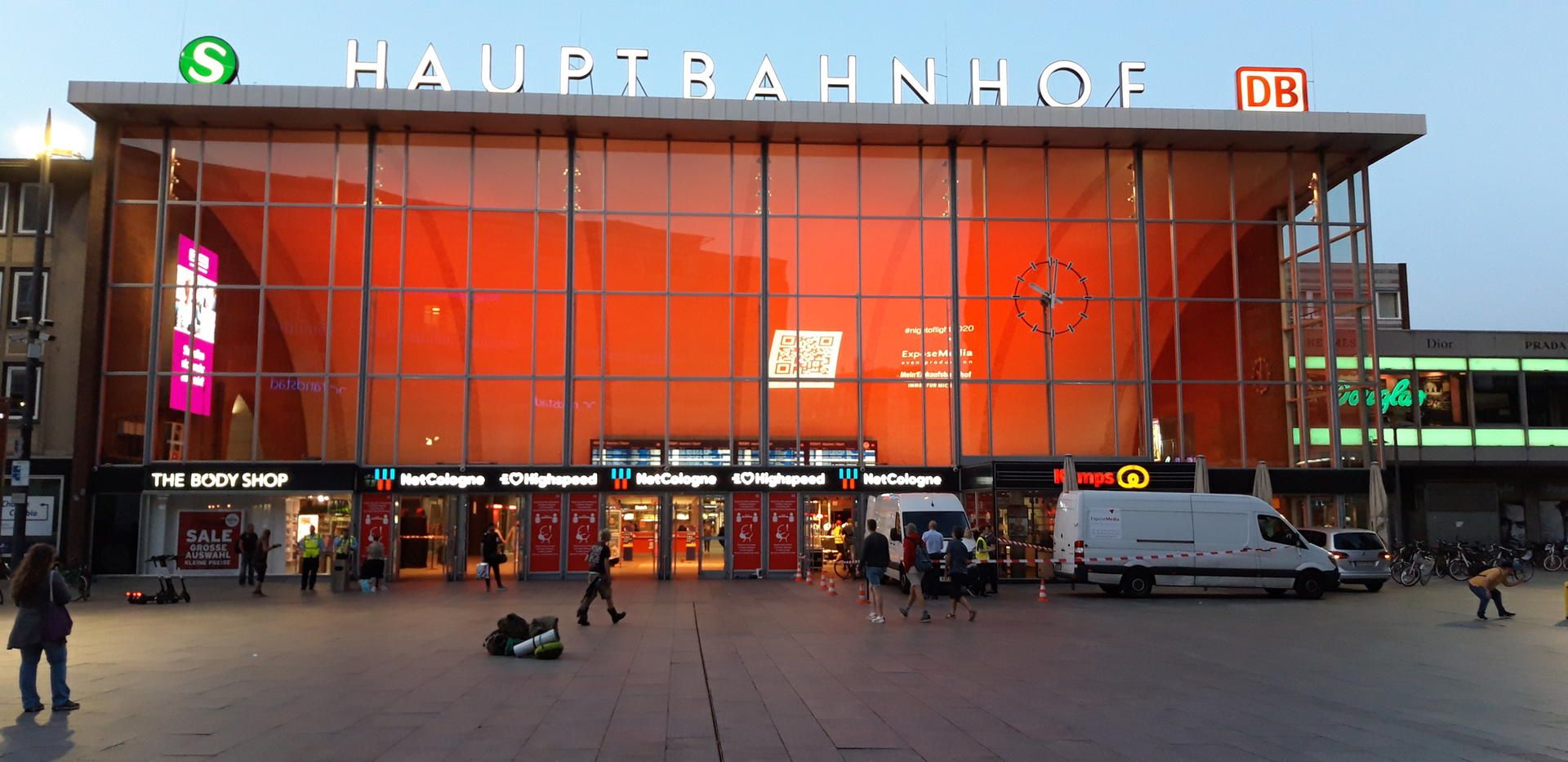 Köln Hbf Night Of Light