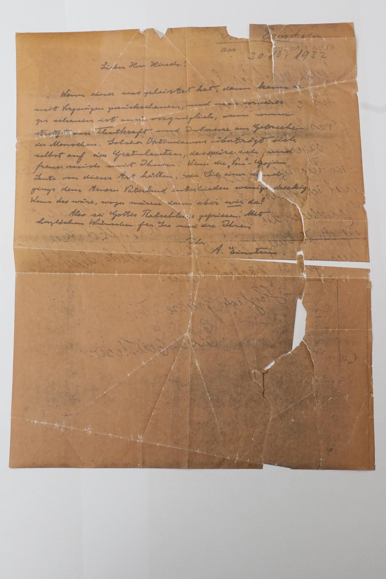 Einstein-Brief München