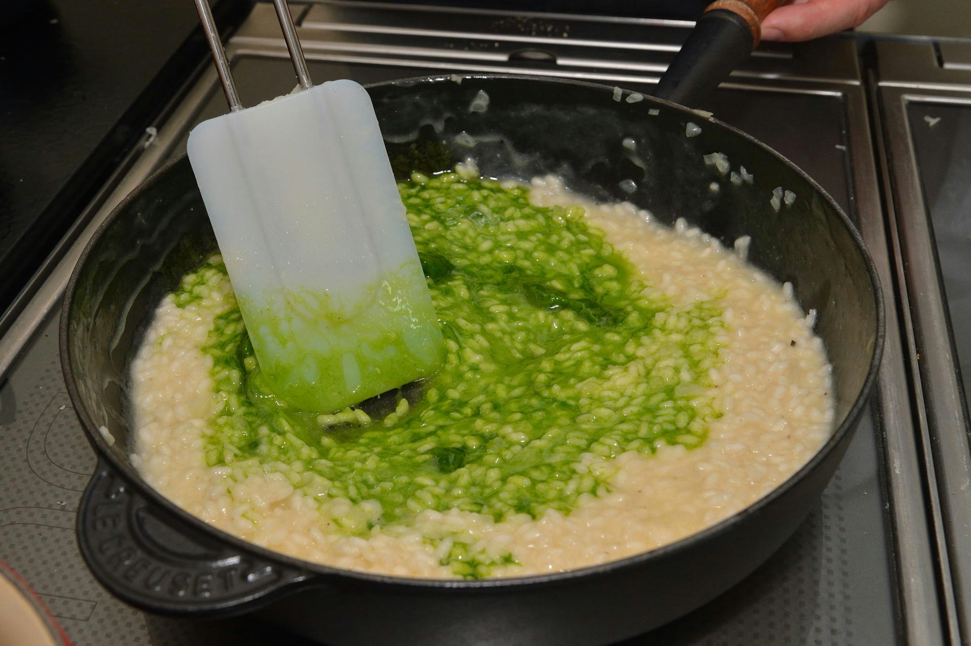 Risotto rühren