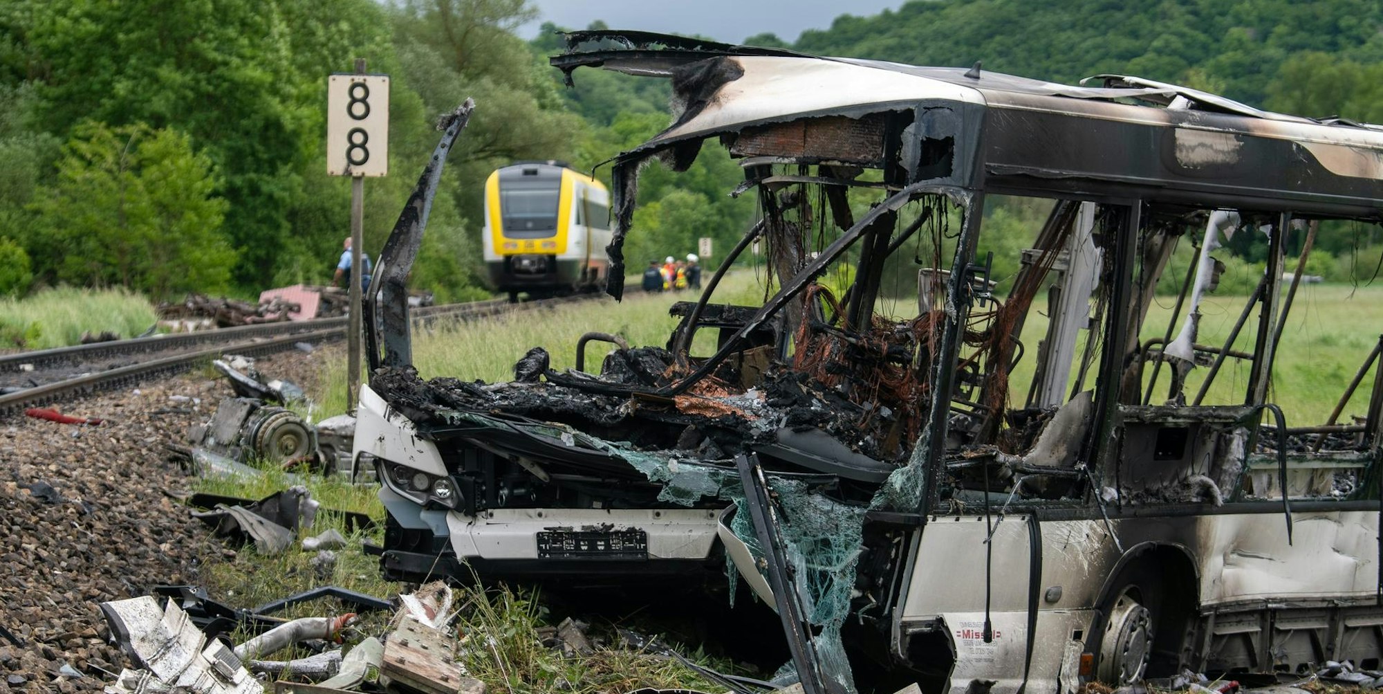 Blaustein Unfall Zug