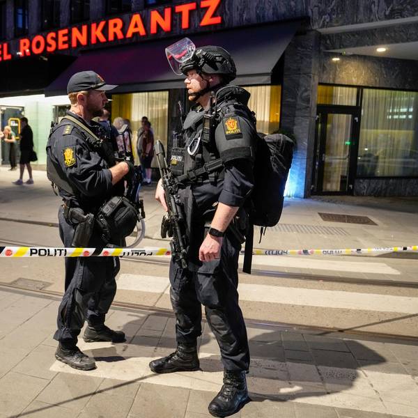 Polizei Oslo Angriff 1