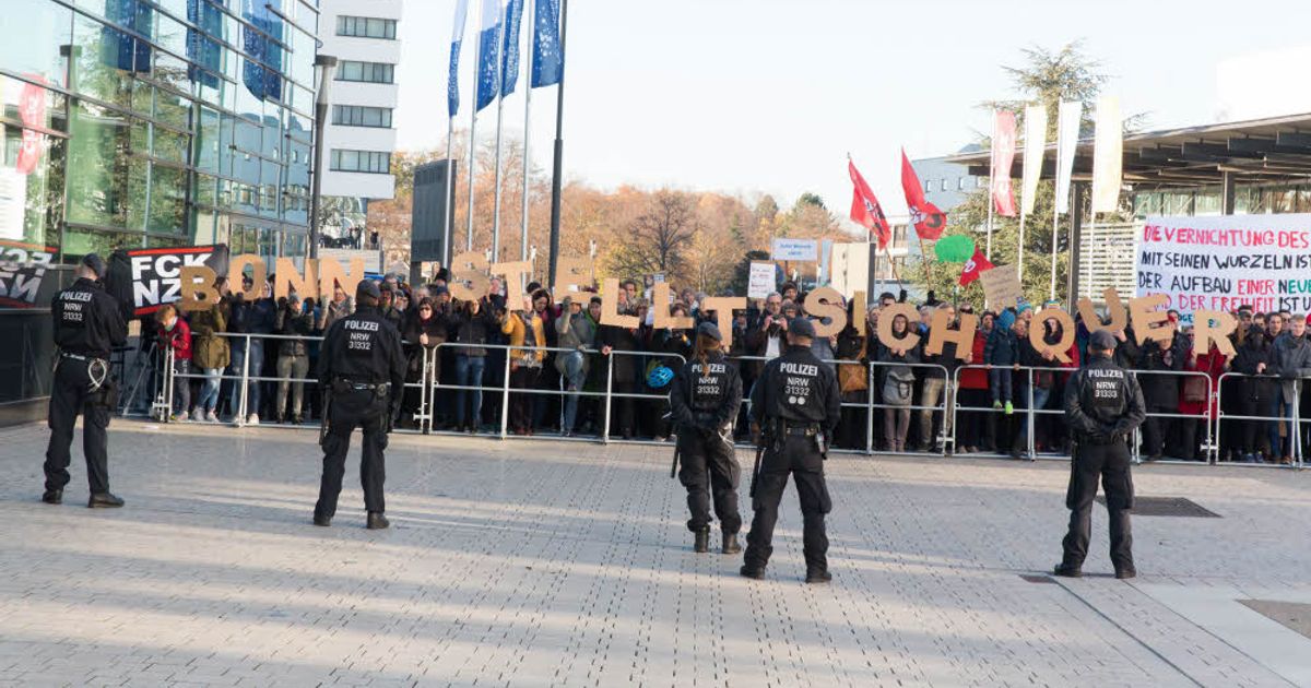 „Bonn stellt sich quer" bietet identitärer Bewegung Paroli