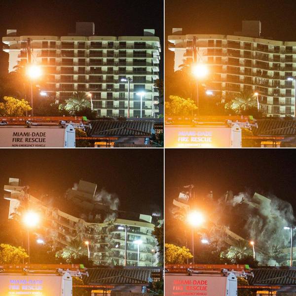 Miami Haus gesprengt