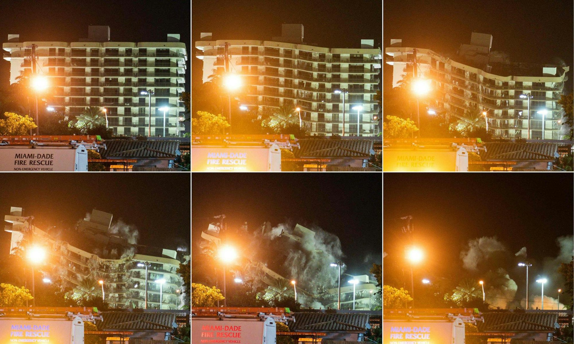 Miami Haus gesprengt