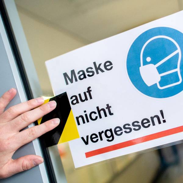 Maskenpflicht Smybol