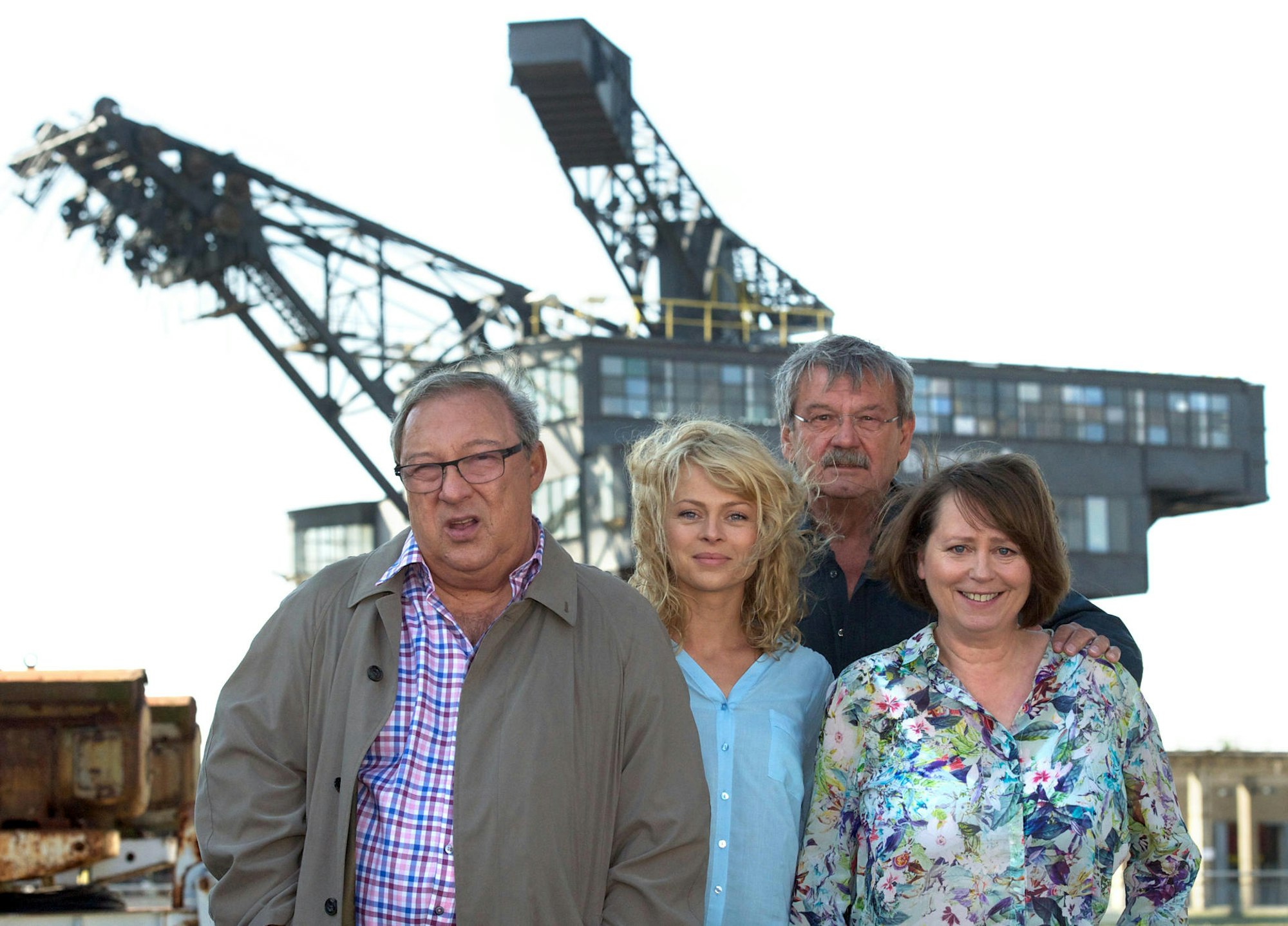 Dreharbeiten zum 50. Polizeiruf