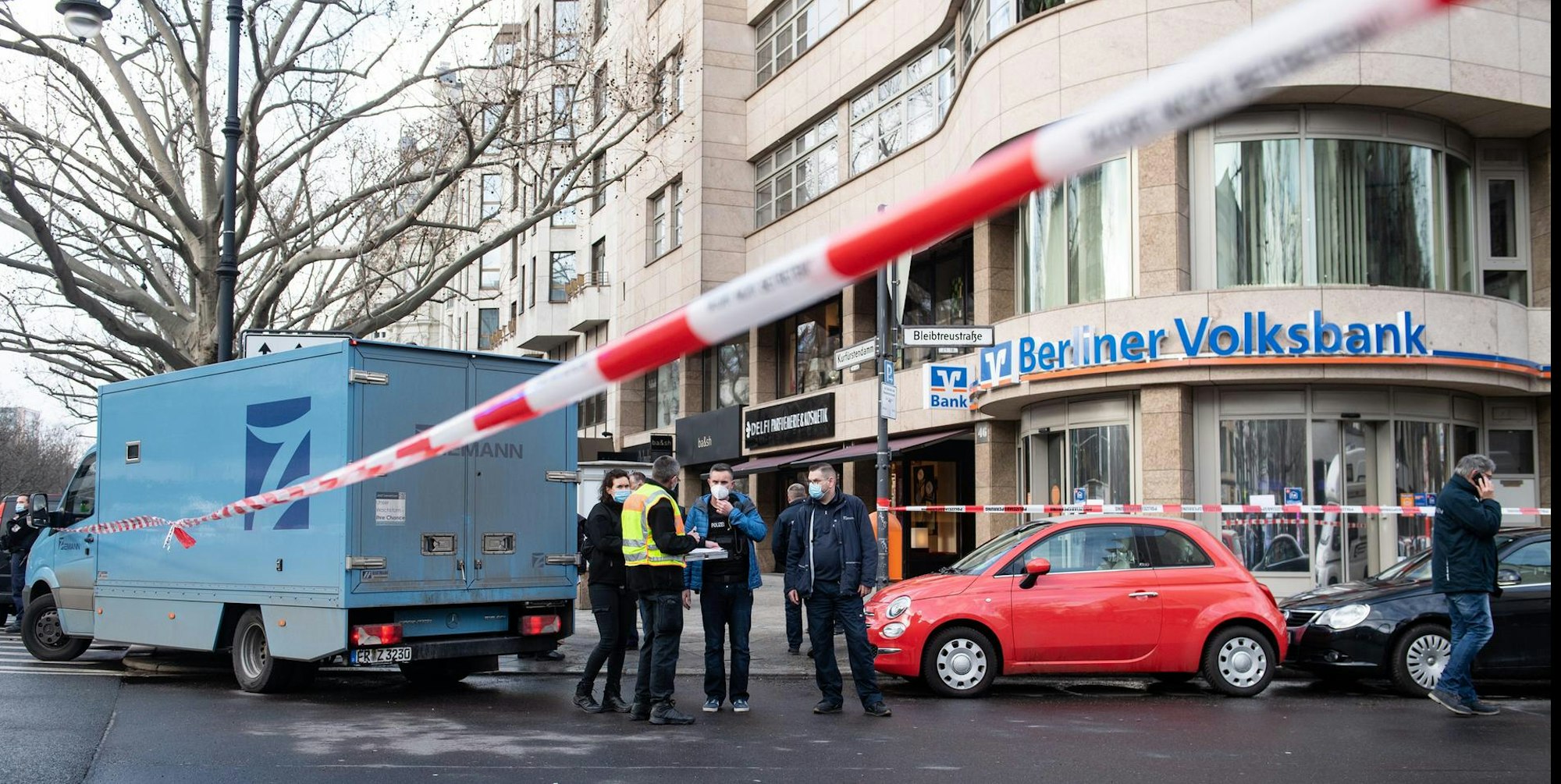 Überfall auf Geldtransporter