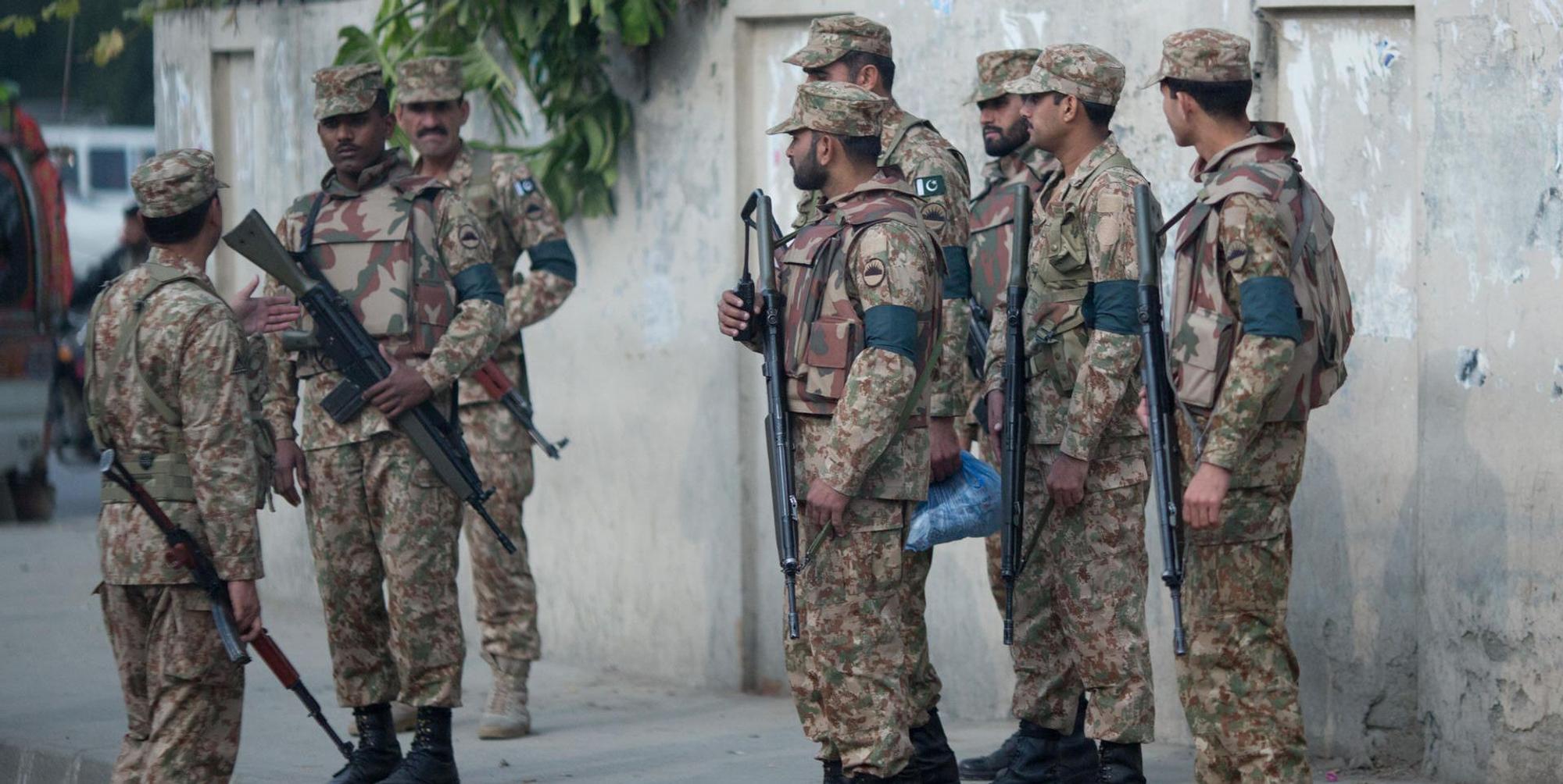Soldaten in Pakistan Symbolbild