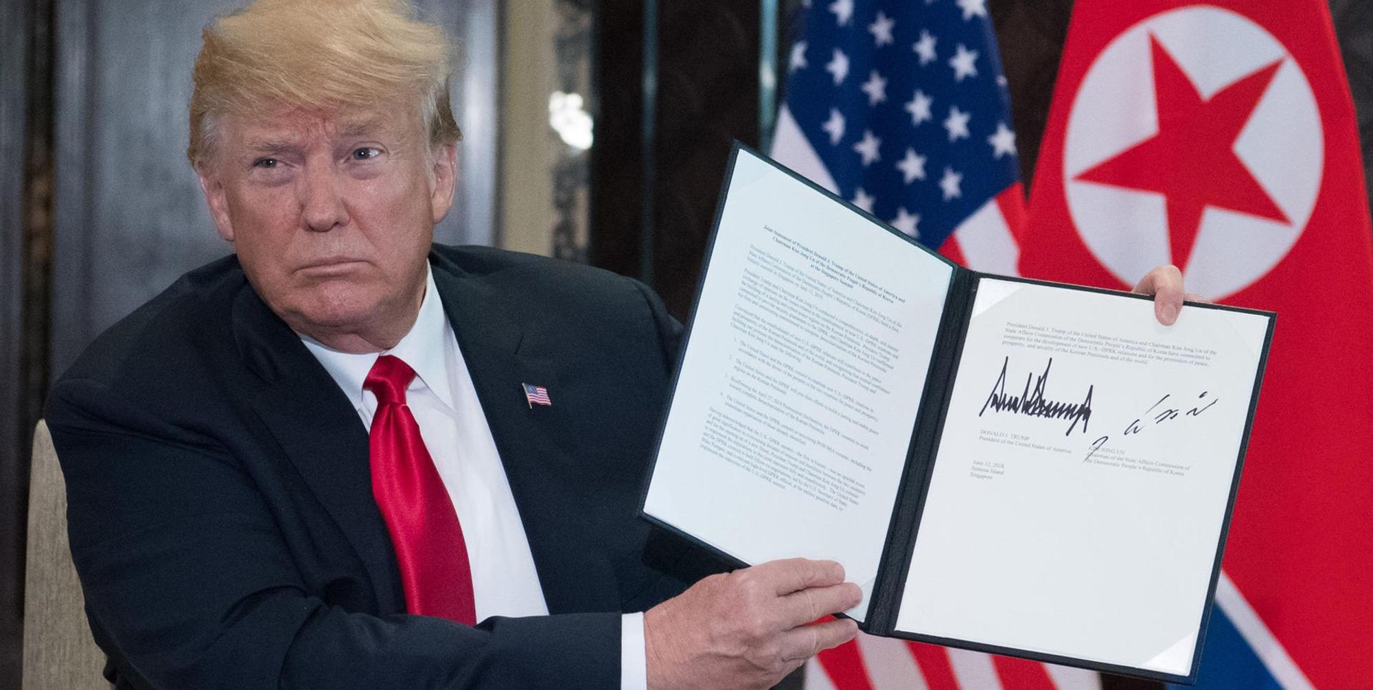 Trump Abkommen Kim
